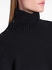 roll-neck press-stud jumper