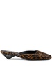 35mm leopard-print mules