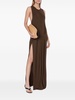 layered racerback maxi dress 