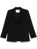 twill-weave blazer