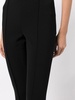 high-waisted cropped trousers