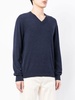 cashmere v-neck jumper