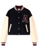 cropped varsity jacket