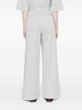 wide-leg tailored trousers