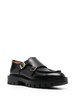 side buckle-fastening detail loafers