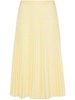 A-line pleated skirt