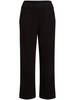 logo-tape wide-leg trousers