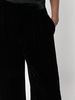 velvet palazzo trousers