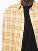 patch-pocket check flannel shirt