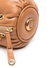 Pillow leather shoulder bag