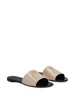 Shirley leather slides