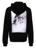 archives print zipped hoodie