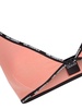 logo-printed cotton triangle bra