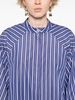 Louie striped cropped shirt