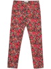 Orb-logo-print twill trousers