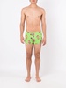 abstract-print swimming trunks