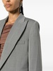 peak-lapel single-breasted blazer