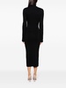 Suno roll-neck maxi dress