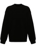 Le Maille intarsia-logo jumper