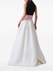 sash-detail maxi skirt