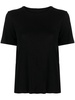 round-neck cotton T-shirt