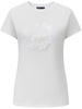 x Jacky Tsai ruffled-appliqué T-shirt