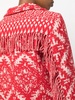 Clio jacquard fringed jacket