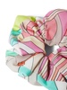 Iride-print scrunchie