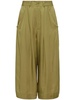 cropped darted trousers