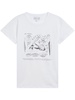 Illustration-print cotton T-shirt