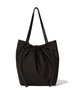 drawstring-fastened tote bag