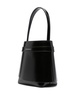 Shark Lock leather bucket bag