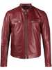 leather biker jacket