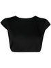 Black Anastacia Beach Crop Top