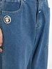 logo-appliqué straight-leg jeans