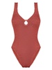 Celine seersucker swimsuit