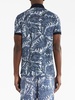 all-over graphic-print polo shirt