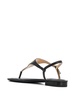 logo plaque flat sandals