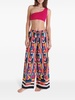 Pluriel geometric-print palazzo pants