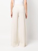 wide-leg cashmere knitted trousers