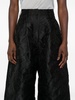 sculpted cropped trousers