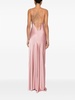 Cami open-back satin gown