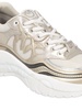 Glammy 04 metallic-effect sneakers