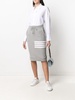 four-bar midi skirt