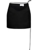 cut-out detailing mini skirt