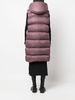 quilted hooded gilet