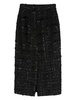 sequin-detail tweed pencil skirt