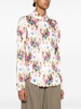 floral-print shirt