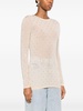 crystal-embellished semi-sheer top