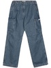 wide-leg cargo jeans